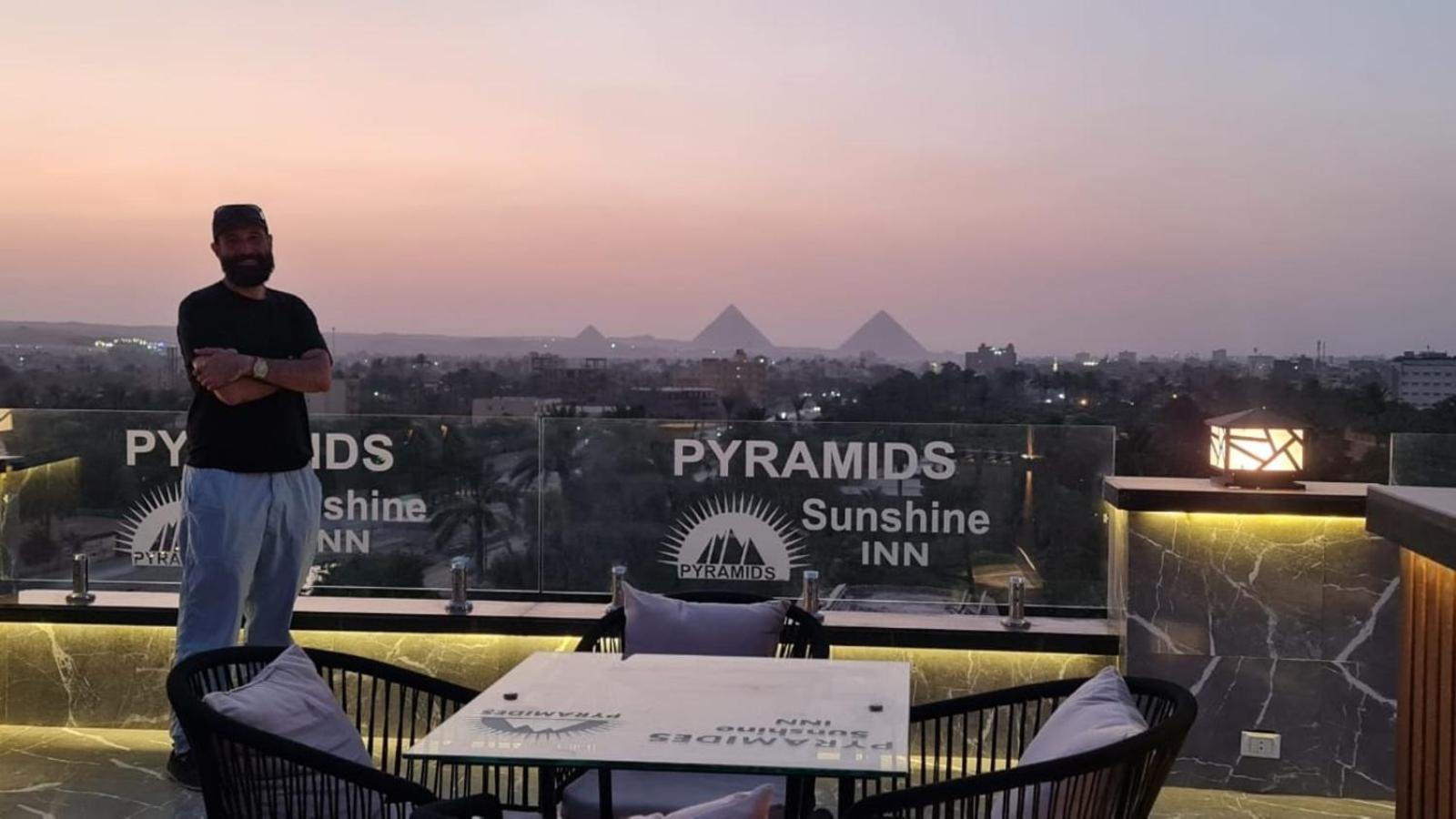 ホテル Pyramids Sunshine View Kafret el-Gabal エクステリア 写真