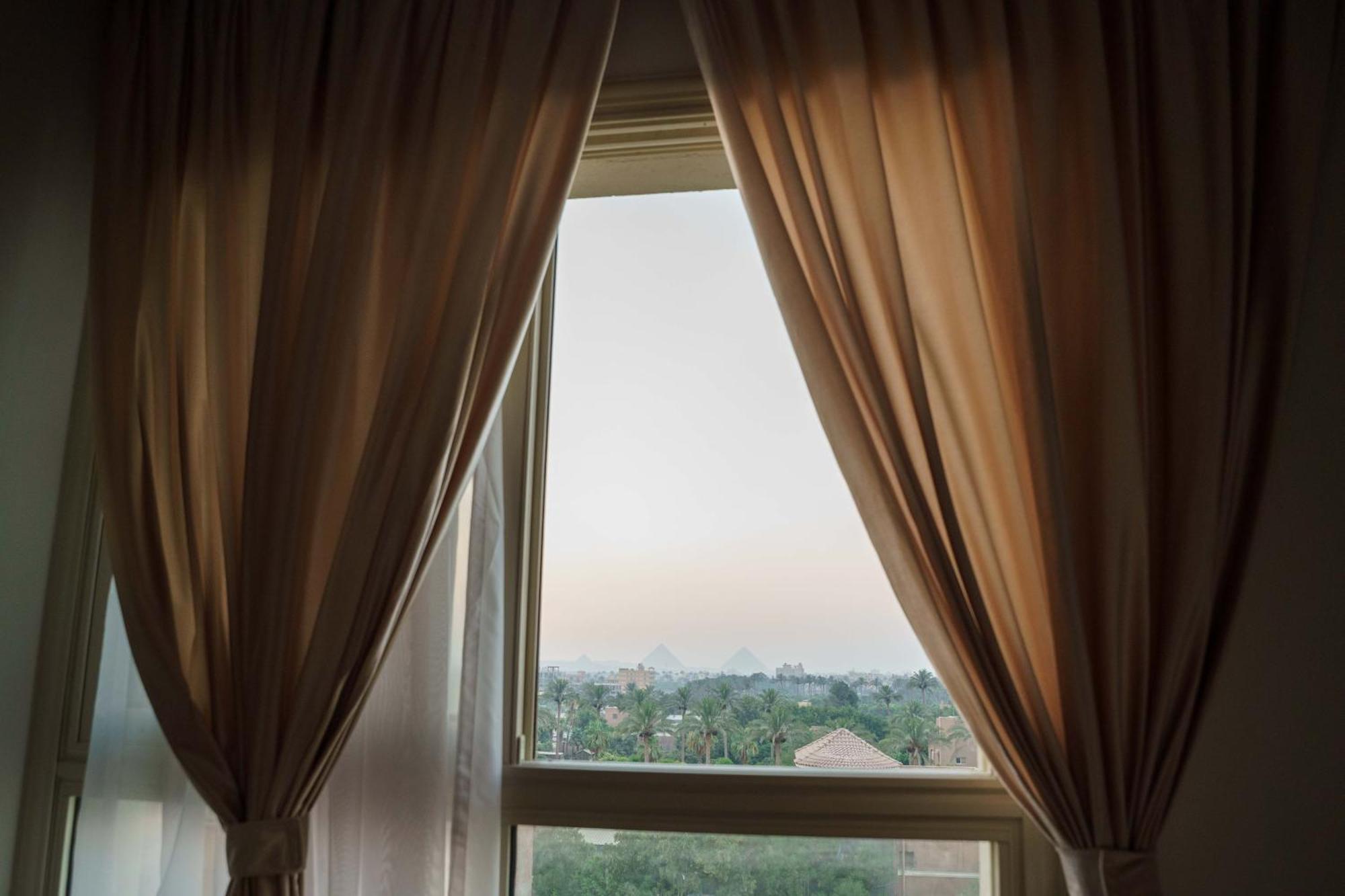 ホテル Pyramids Sunshine View Kafret el-Gabal エクステリア 写真